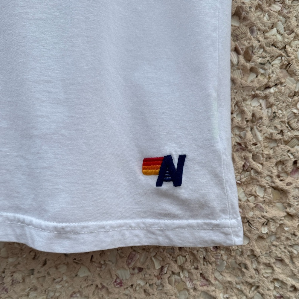 Aviator Nation Cropped Rainbow Tee - Picture 4 of 4